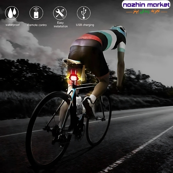 قیمت چراغ خطر دوچرخه مدل LY-6700