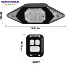 خرید چراغ خطر دوچرخه مدل LY-6700
