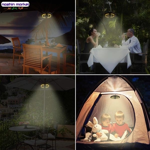 قیمت چراغ کمپینگ و پاسیو UMBRELLA LIGHT