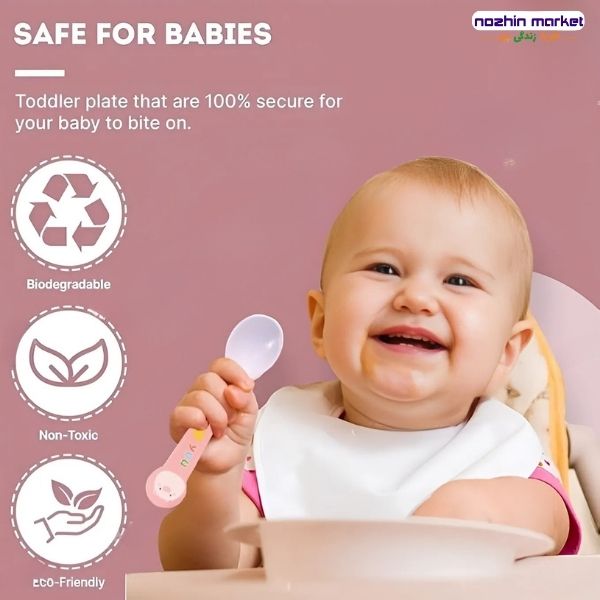 قیمت ظرف غذا 5 تیکه بامبو خوک