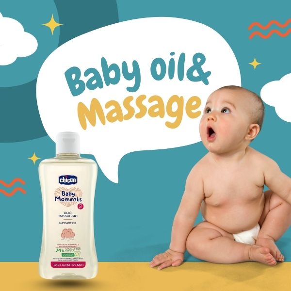 خرید روغن ماساژ چیکو BABY MOMENTS حجم 200 میل