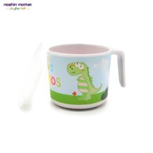 قیمت ظرف غذا 5 تیکه بامبو دایناسور