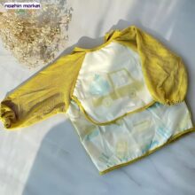 خرید پیشبند آستین بلند مخمل کبریتی DR GYM