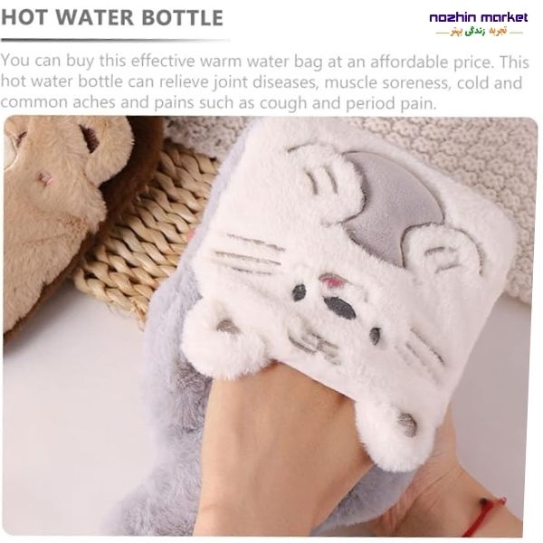 مشخصات کیسه آب گرم خزدار طرح حیوانات