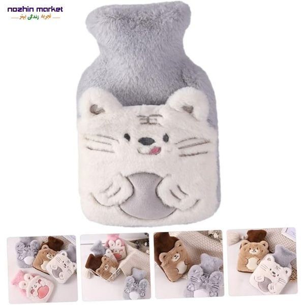 خرید کیسه آب گرم خزدار طرح حیوانات