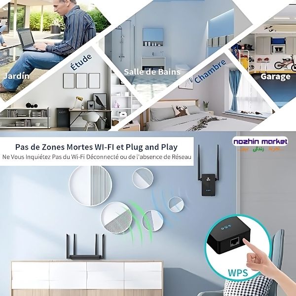 خرید تقویت سیگنال وای فای Joowin WR302S