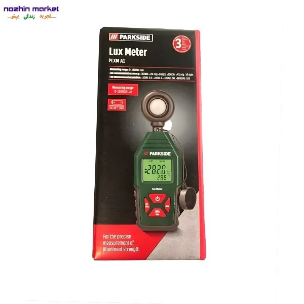 مشخصات دستگاه سنجش نور PARKSIDE PLXM A1