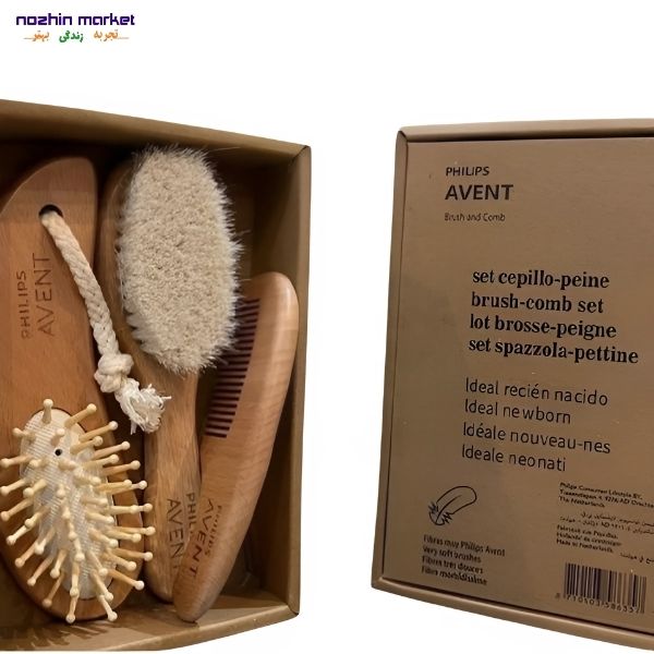 خرید شانه و برس کودک سه تیکه فیلیپس اونت