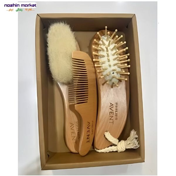 خرید شانه و برس کودک سه تیکه فیلیپس اونت