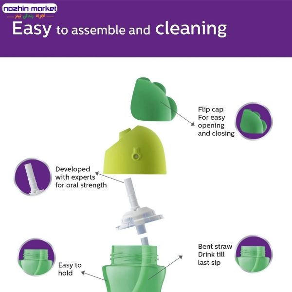 مشخصات لیوان آبخوری 300 میل فیلیپس اونت SCF798