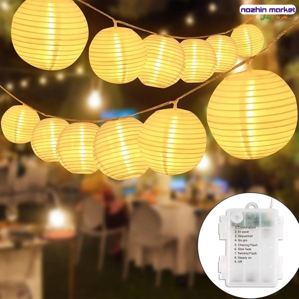 خرید چراغ تزئینی خورشیدی SALCAR