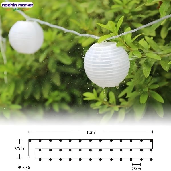 خرید چراغ تزئینی خورشیدی SALCAR