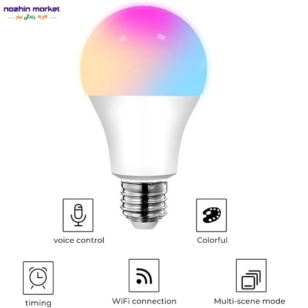 خرید لامپ هوشمند ECOCC 15W E27