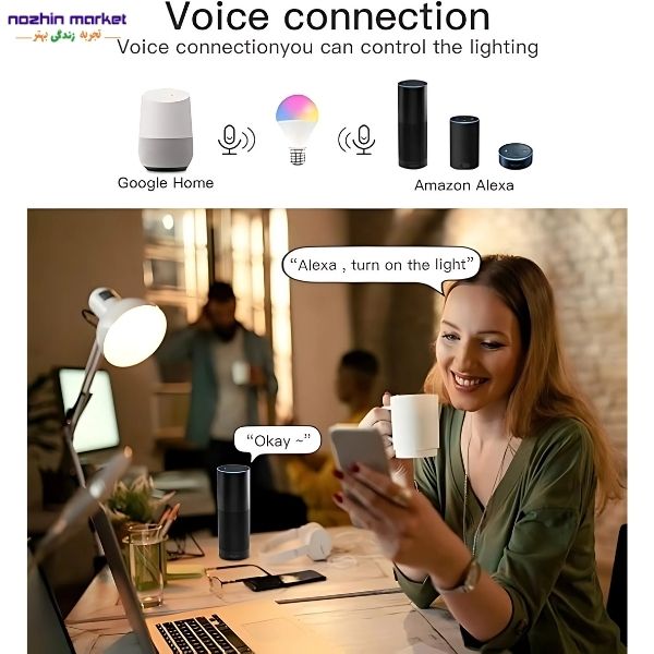 خرید لامپ هوشمند ECOCC 15W E27