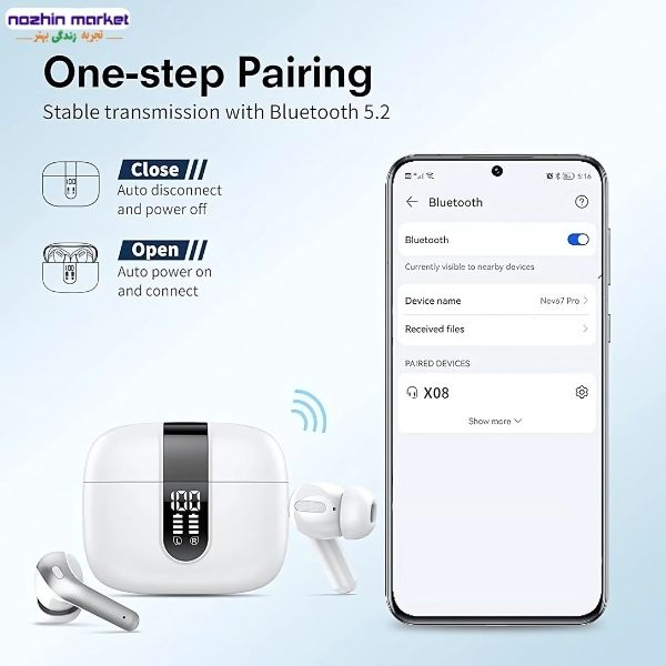 خرید هندزفری بلوتوثی Taopod X08