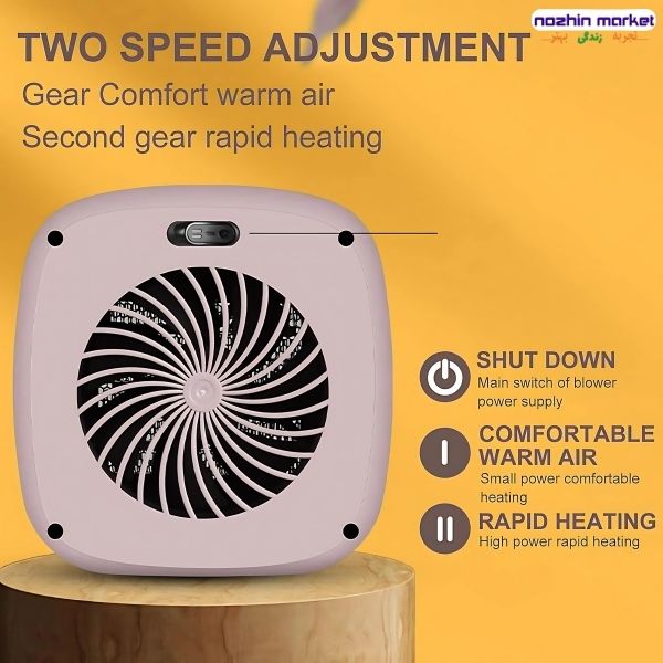 خرید بخاری فن‌دار قابل حمل