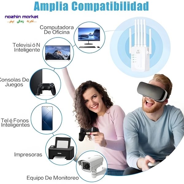 خرید تقویتکننده وایفای Genérico